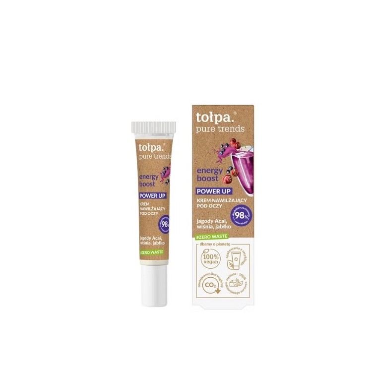 Tołpa Pure Trends energy boost zero waste Moisturizing eye cream 15 ml