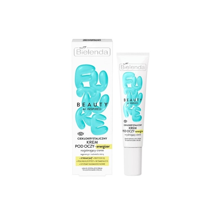 Bielenda FUTURE BEAUTY Vloeibare kristallen oogcrème - energizer verheldert donkere kringen 15 ml