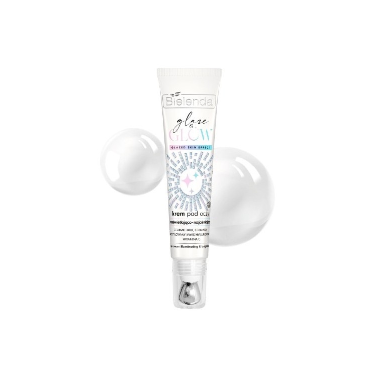 Bielenda Glaze & Glow Verhelderende en verhelderende oogcrème glazed skin 15 ml