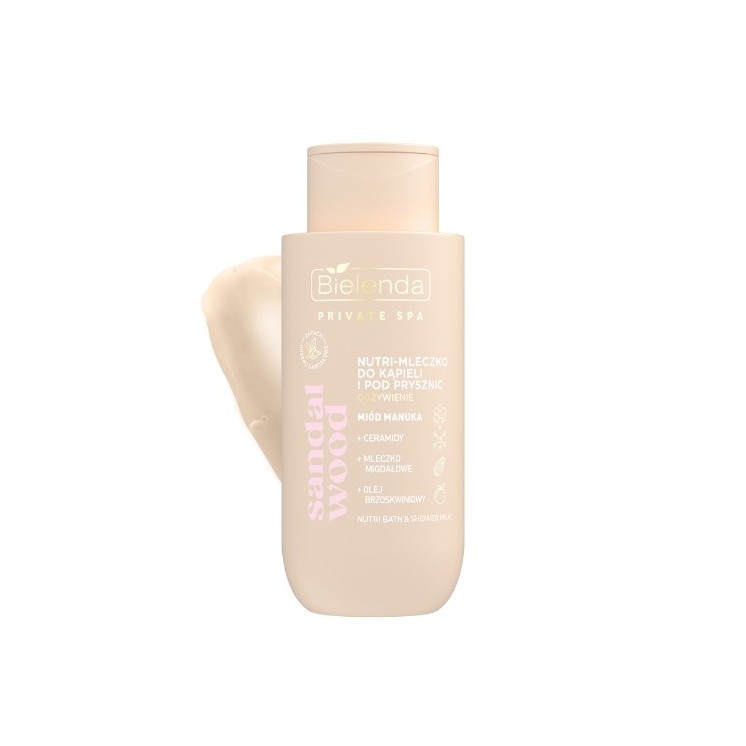 Bielenda PRIVATE SPA Nutri-nourishing milk for bath and shower Sandal Wood 300 ml
