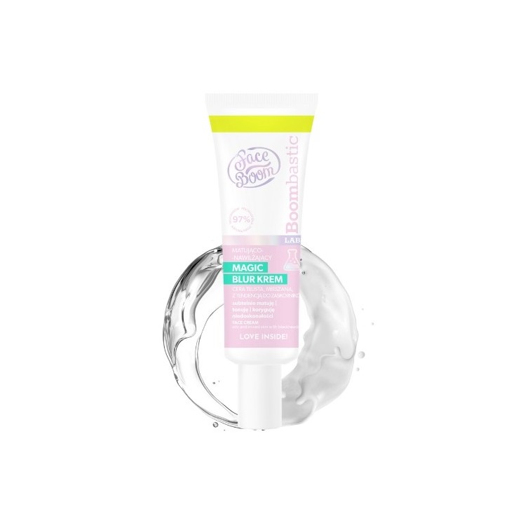 FaceBoom BOOMBASTIC LAB Magic blur matterende en hydraterende crème 50 ml