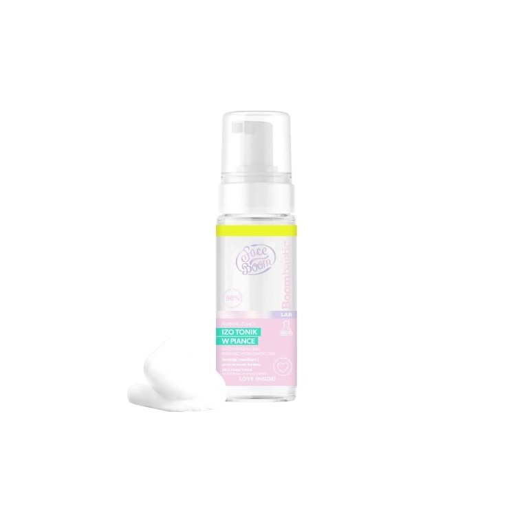 FaceBoom BOOMBASTIC LAB Normaliserend isotonisch schuim met ultrastabiele vitamine C 150 ml