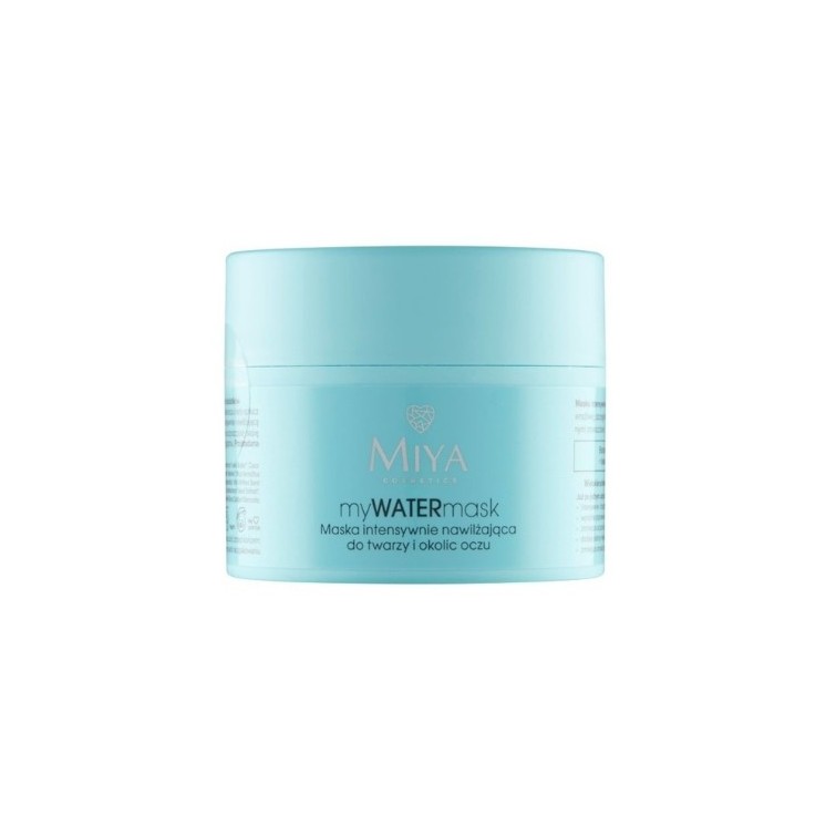 Miya MyWATERmask Intensively moisturizing face and eye mask 50 ml