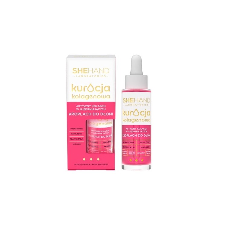 SheHand Collagen Treatment Active collagen for hands in strongly firming drops 30 ml