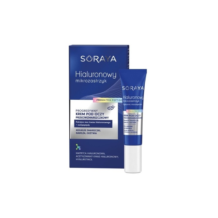 Крем під очі Soraya Hyaluronic Micro-injection 15 мл