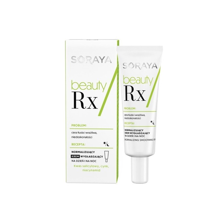 Soraya Beauty RX Normalisierende glättende Gesichtscreme mit Säuren und Zink 50 ml