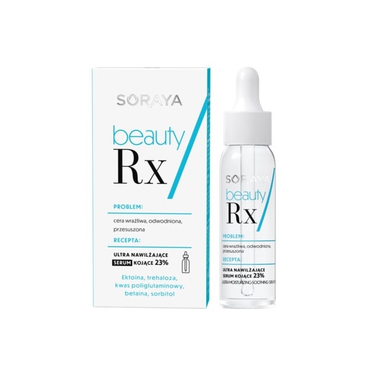 Soraya Beauty RX Ultra feuchtigkeitsspendendes, beruhigendes Serum 30 ml