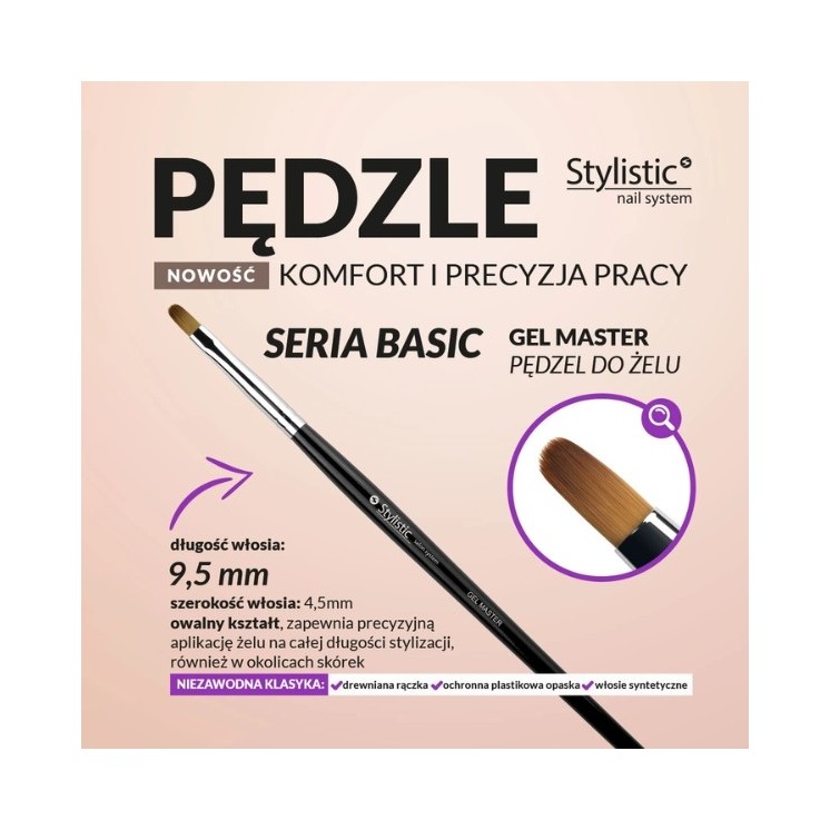 Стилістична кисть для гелю