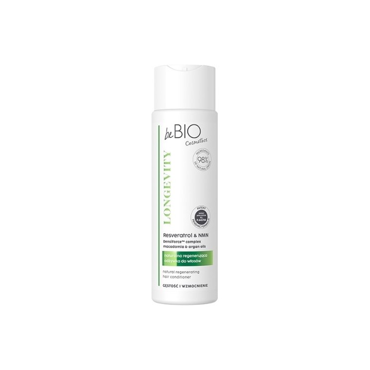BeBio LONGEVITY Natürliche Haarspülung für Dichte und Stärkung, 250 ml