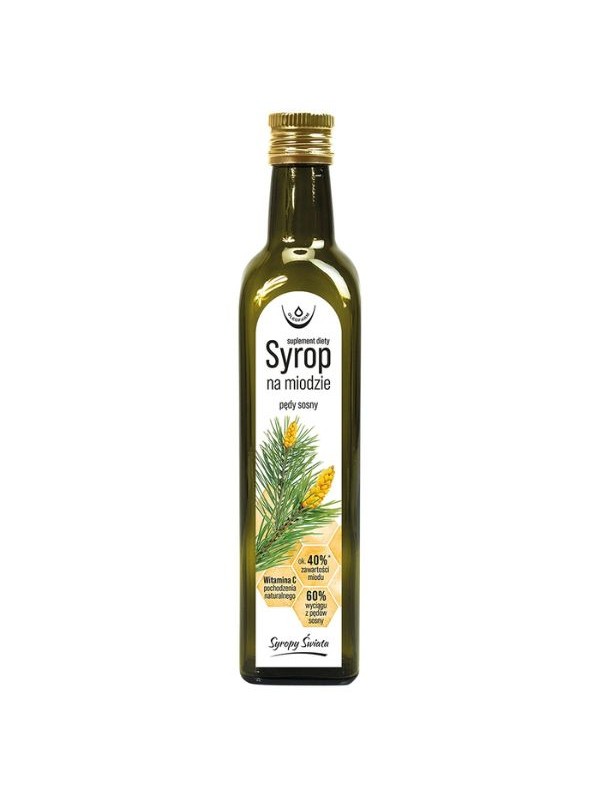 Syrop na miodzie Pędy Sosny 250 ml