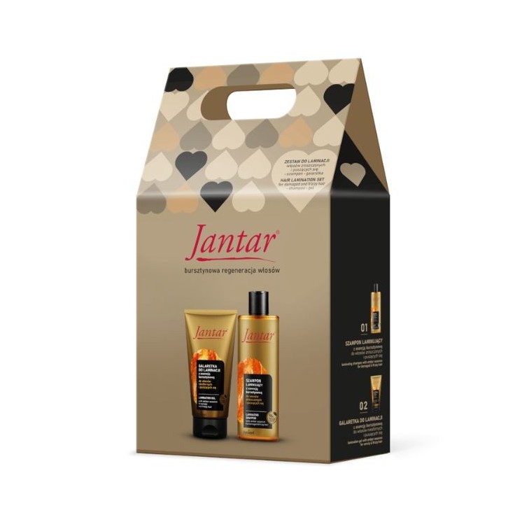Farmona Jantar Haarlaminierungsset 2 Elemente Shampoo + Jelly