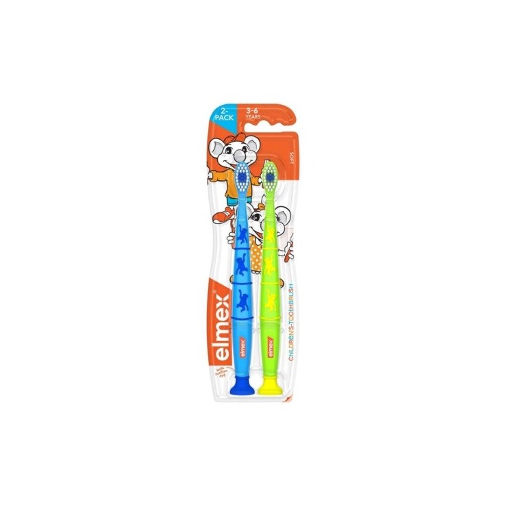 Elmex Toothbrushes for children 3-6 years 2 pieces
