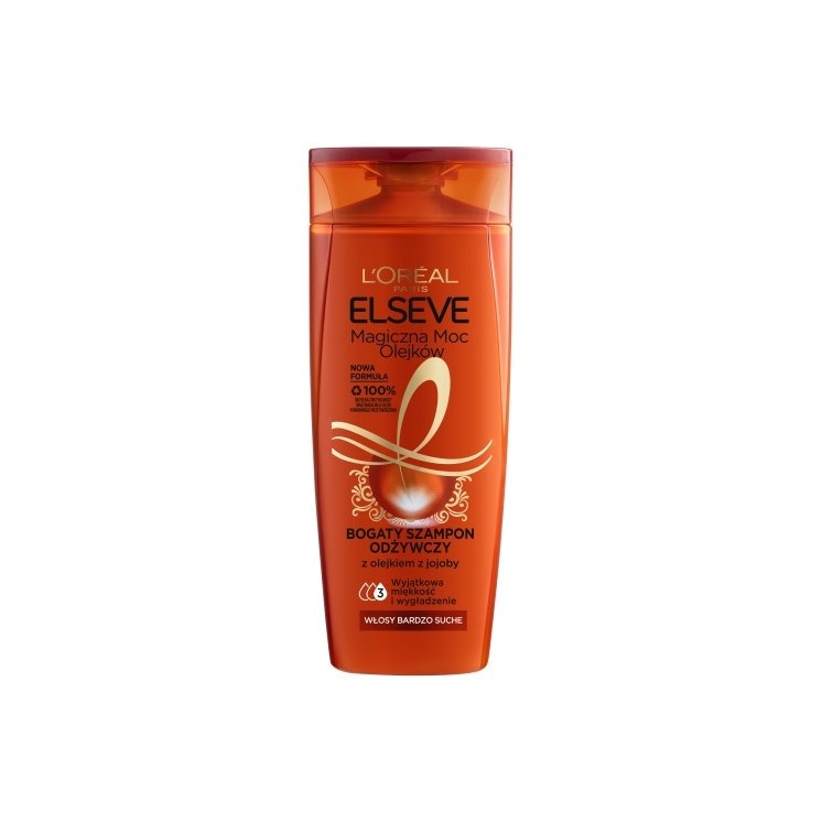 L'oreal Elseve Magiczna Moc of Oils rijke voedende haarshampoo 400 ml