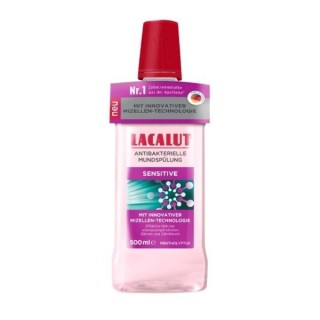 Lacalut Sensitive Antibacteriële Mondspoeling met Micellaire Technologie 500 ml