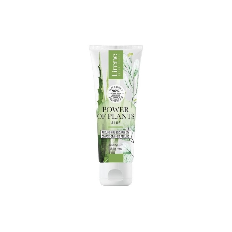 Lirene Power of Plants grobkörniges peeling Aloe 75 ml