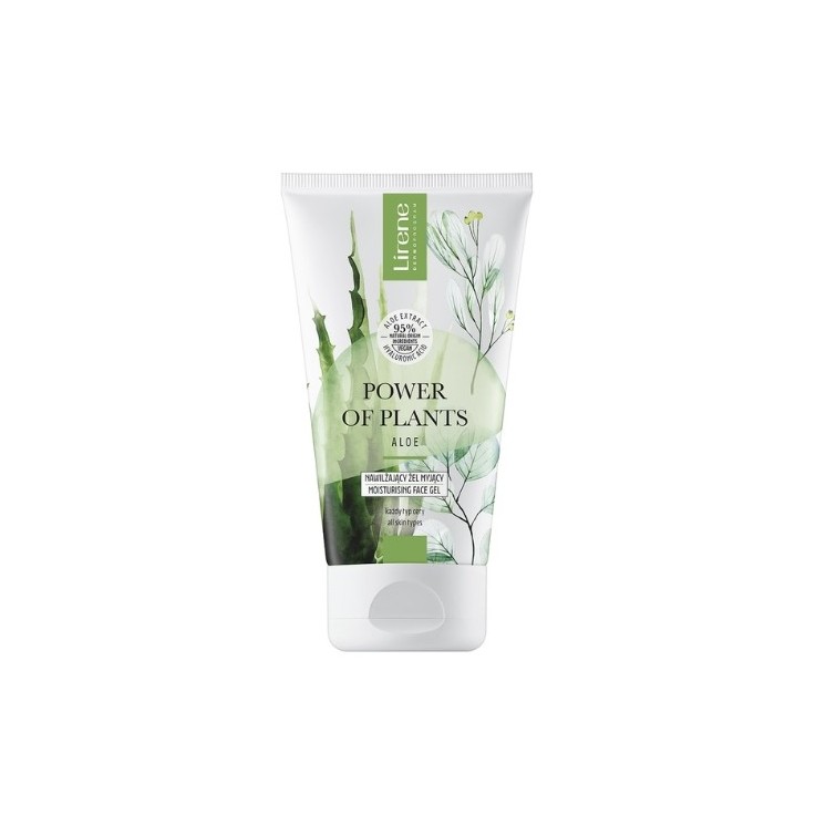 Lirene Power of Plants Aloe gezichtsreinigingsgel 150 ml
