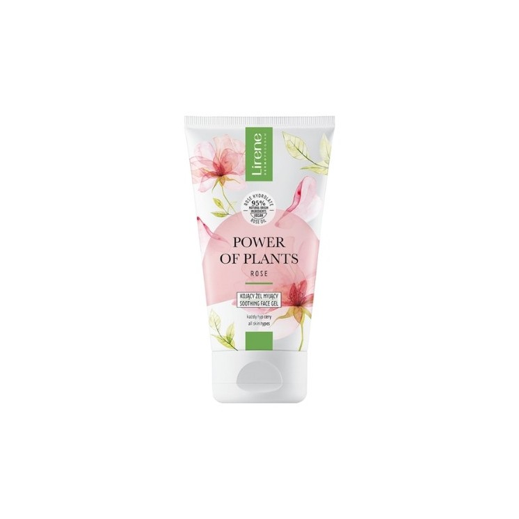 Lirene Power Of Plants Rose Verzachtende Reinigingsgel 150 ml