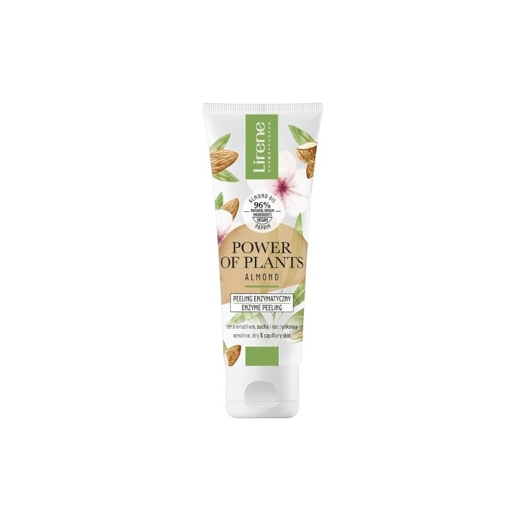 Lirene Power of Plants enzymatic facial peeling Almond 75 ml
