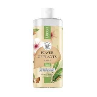 Lirene Power of Plants Almond Dwufazowy płyn micelarny 400 ml