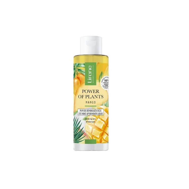 Lirene Power of Plants Mango oogmake-up verwijderaar 145 ml