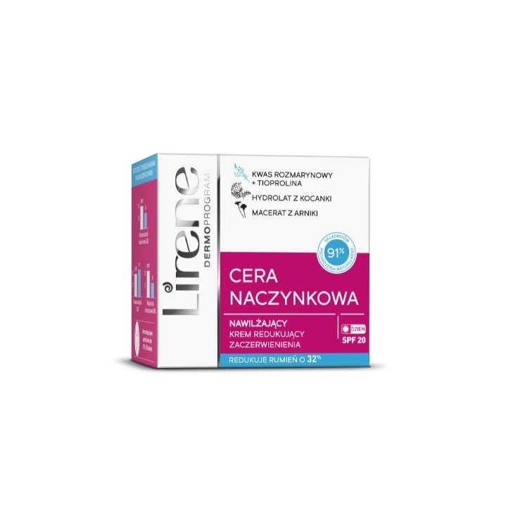 Lirene Capillary Skin Moisturizing face cream 50 ml