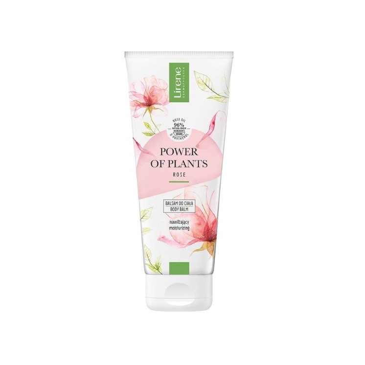 Lirene Power of Plants feuchtigkeitsspendende Körperlotion Rose 200 ml