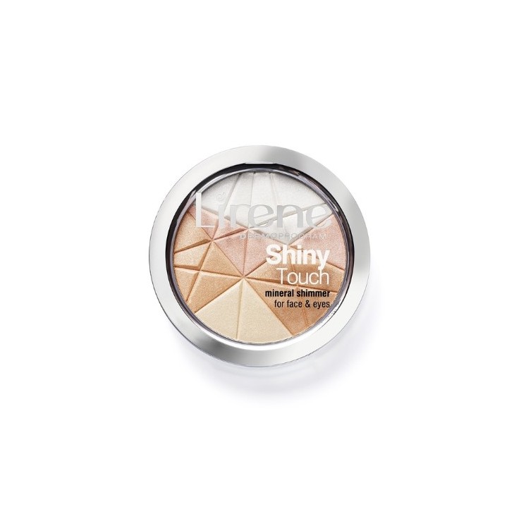 Lirene Shiny Touch Mineral Shimmer Mineral-Highlighter für Gesicht und Augen 9 g