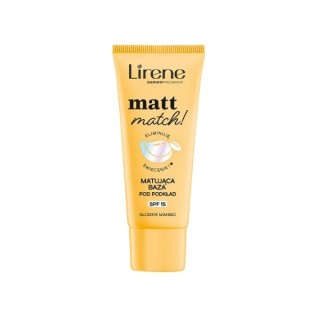 Lirene Matt Match! Matująca baza pod podkład Słodkie Mango 30 ml