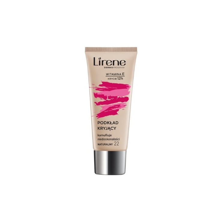 Тональний крем Lirene Natural Covering Foundation 22 30 мл