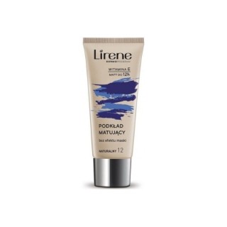 Lirene Nature Matte fluid matujący do twarzy 12 Naturalny 30 ml