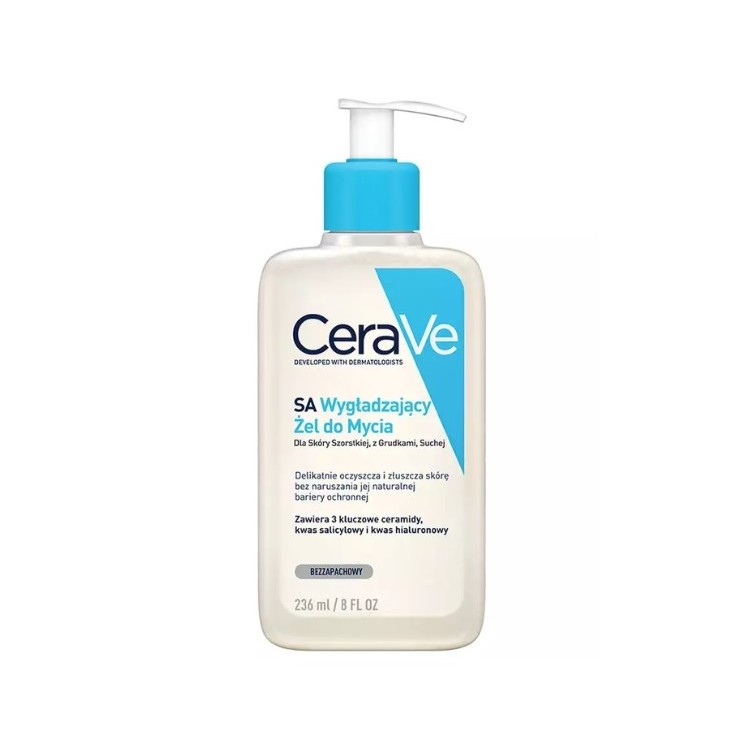 Гель для вмивання Cerave SA Smoothing Washing Gel для грубої, горбкої та сухої шкіри 236 мл