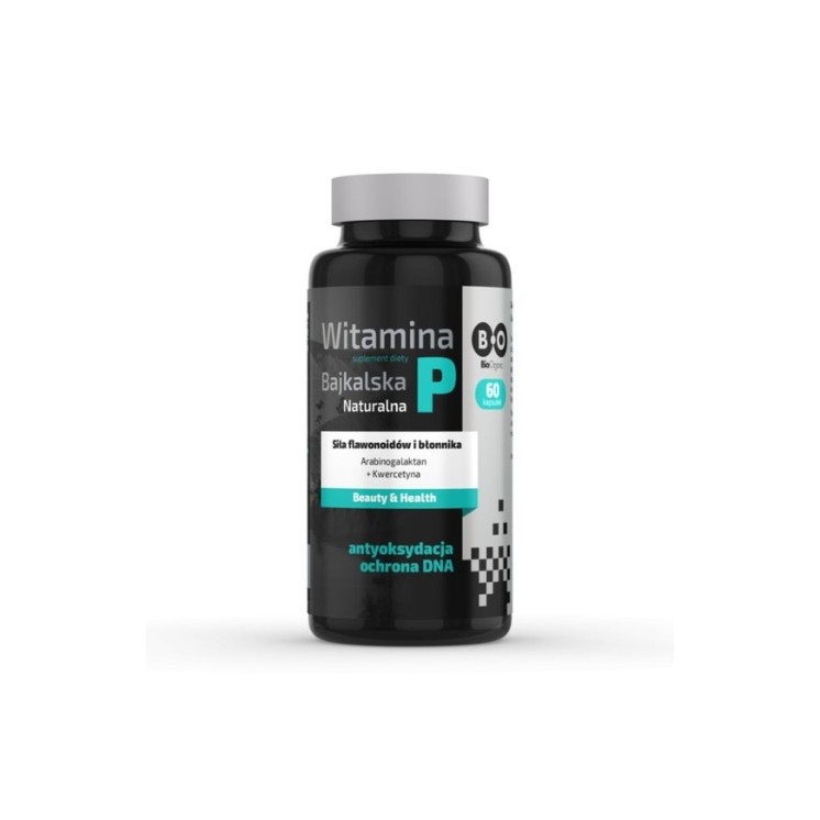 BioOrganic Witamina P Bajkalska 60 kapsułek