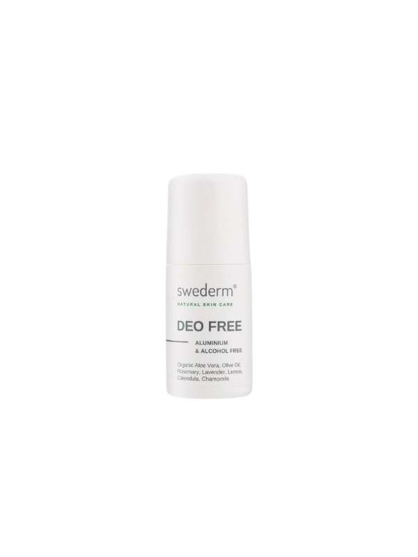 Swederm Deo Free Organic naturalny Dezodorant bez aluminium i alkoholu Aloe Vera 50 ml