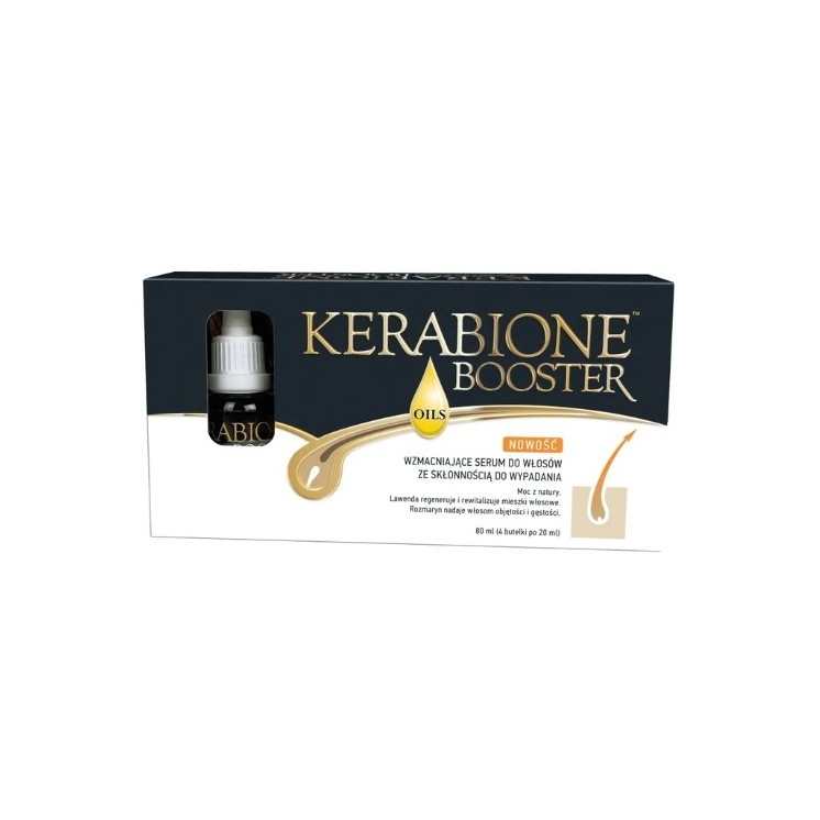 Kerabione Booster Oils Strengthening Hair Serum 4 x 20 ml