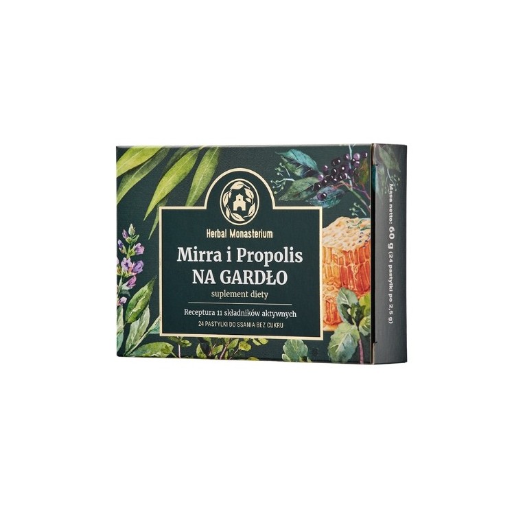 Myrrh and Propolis for Throat 12 lozenges