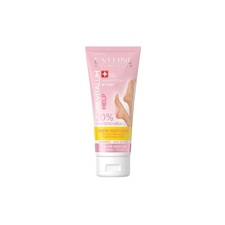 Eveline Revitalum Help Rescue Creme für extrem raue Füße 75 ml