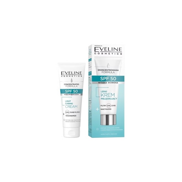 Eveline Konzentrierte Formel Leichte Gesichtscreme SPF50 30 ml