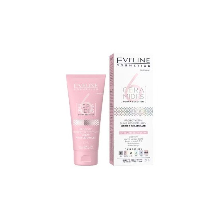 Eveline 6 CERAMIDES sterk regenererende gezichtscrème met ceramiden 50 ml