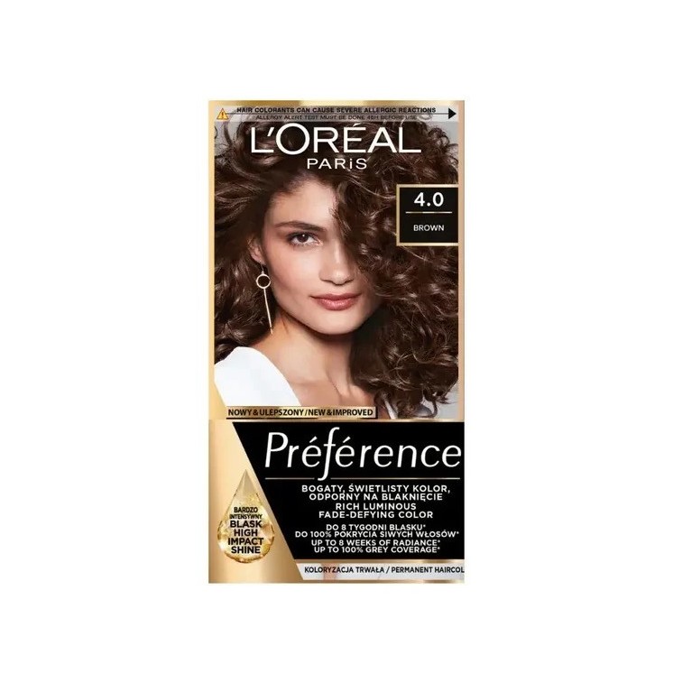 L'oreal Preference Фарба для волосся /4/ Коричнева