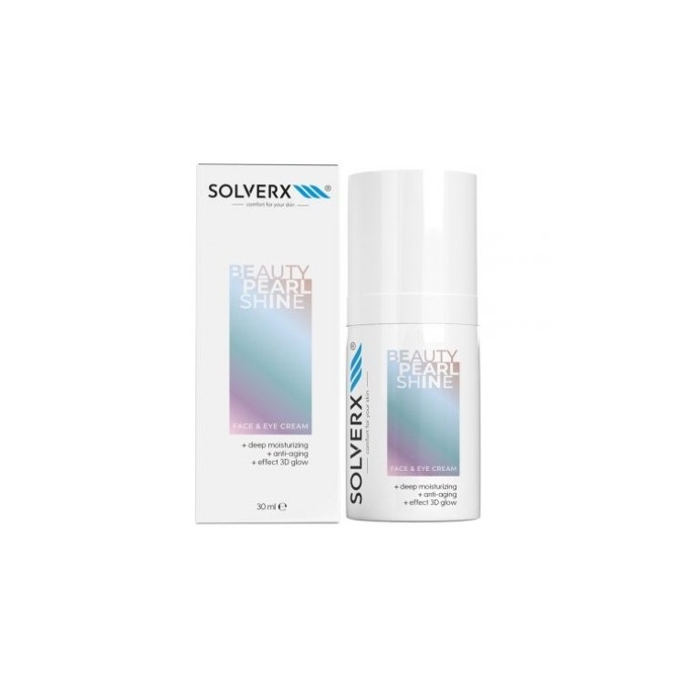 Solverx Beauty Pearl Shine Gezichts- en Oogcrème 30 ml