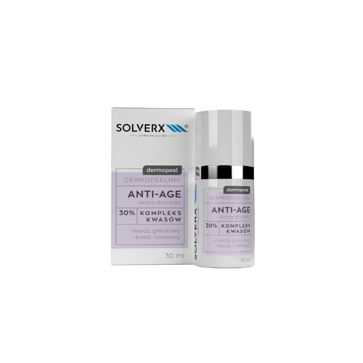 Solverx Dermopeel Peeling 30% Glycolzuur 30 ml