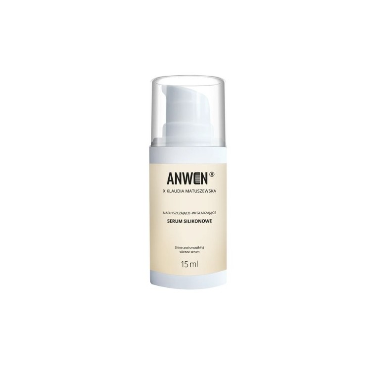 Anwen x Klaudia Matuszewska Glossing and smoothing Silicone hair serum 15 ml