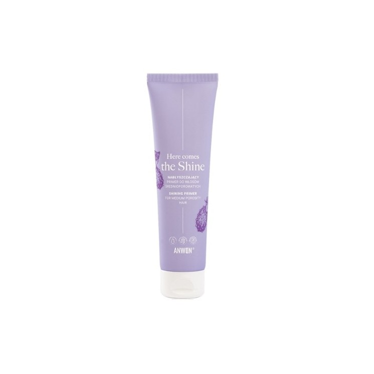 Anwen Here Comes The Shine Gloss Primer für Haare mit mittlerer Porosität, 100 ml