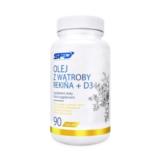 SFD Shark Liver Oil + D3 90 Capsules