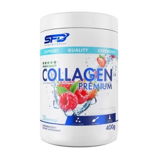 SFD Collagen Premium Malina & Truskawka 400 g