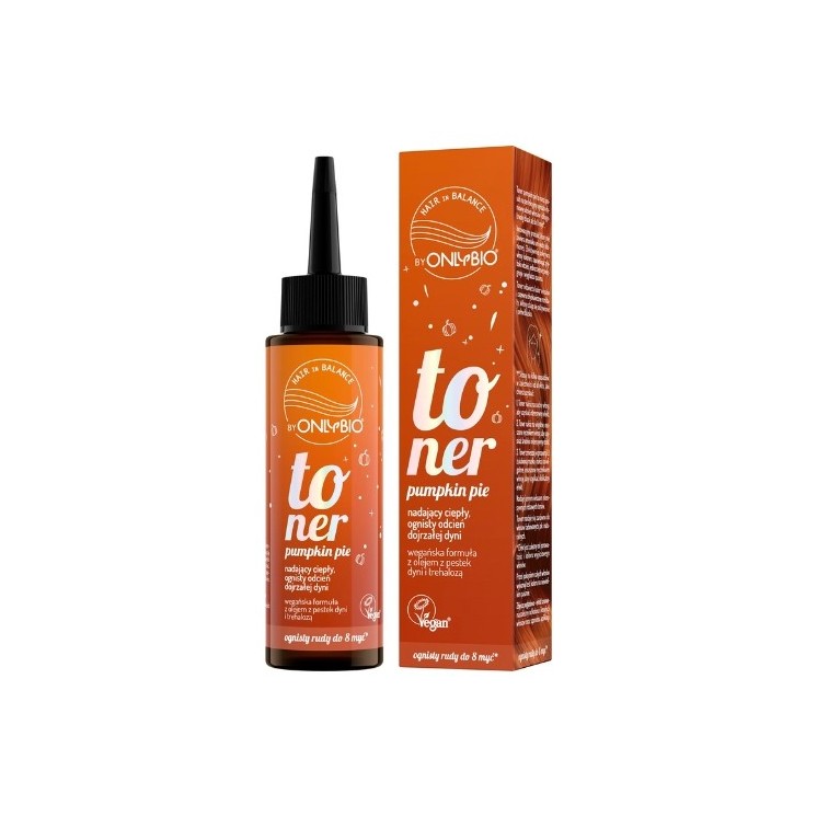 OnlyBio Hair in Balance Kürbiskuchen-Haartoner, 100 ml