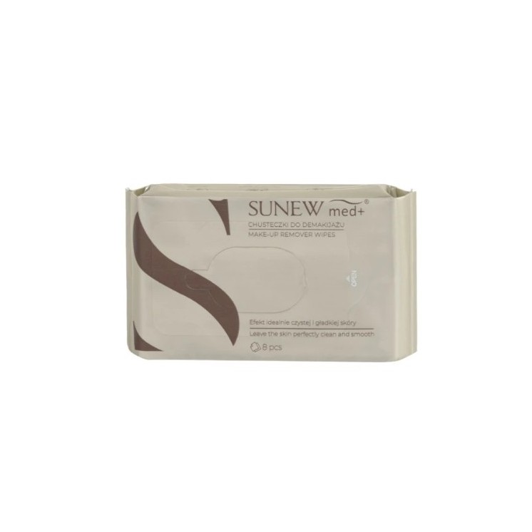 Sunew Med+ Makeup Removal Wipes 8 pcs.