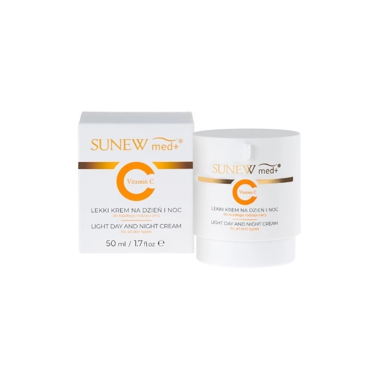 Sunew Med+ Vitamin C light Day and night face cream with Vitamin C 50 ml
