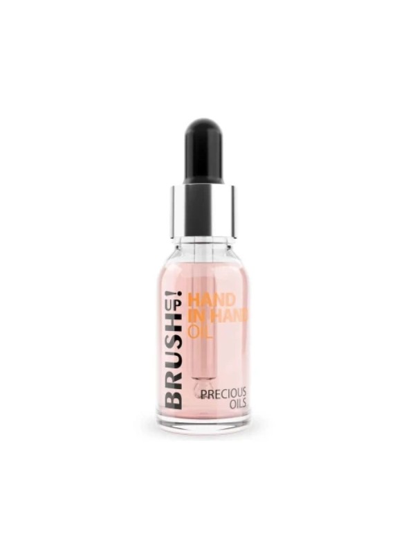 BrushUp! Hand in Hand Oil sucha Oliwka do dłoni Pink Flowers 15 ml