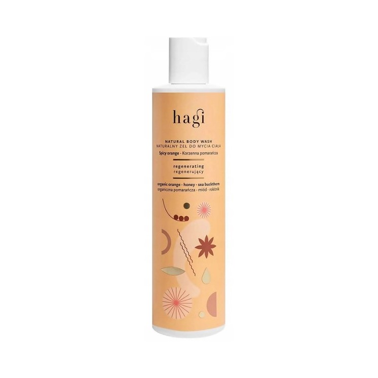 Hagi Natuurlijke Regenererende Douchegel Spicy Orange 300 ml